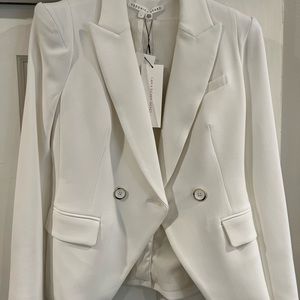 NWT - Veronica Beard Dickey Jacket - white size 2